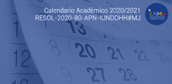 calendario 2021