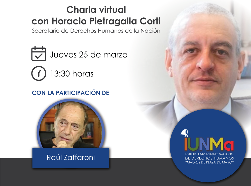 Charla con Horacio Pietragalla Corti,